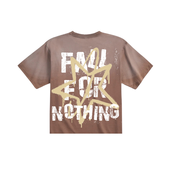 Fall Willow Distressed Box Tee