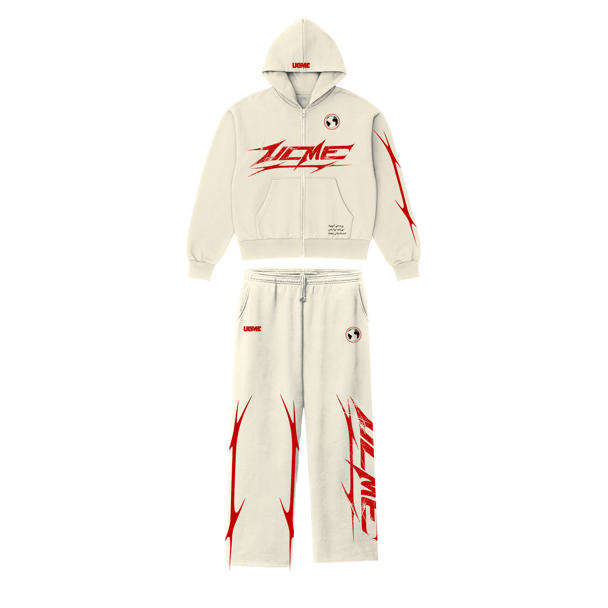 UCME Zip Up Hoodie Set