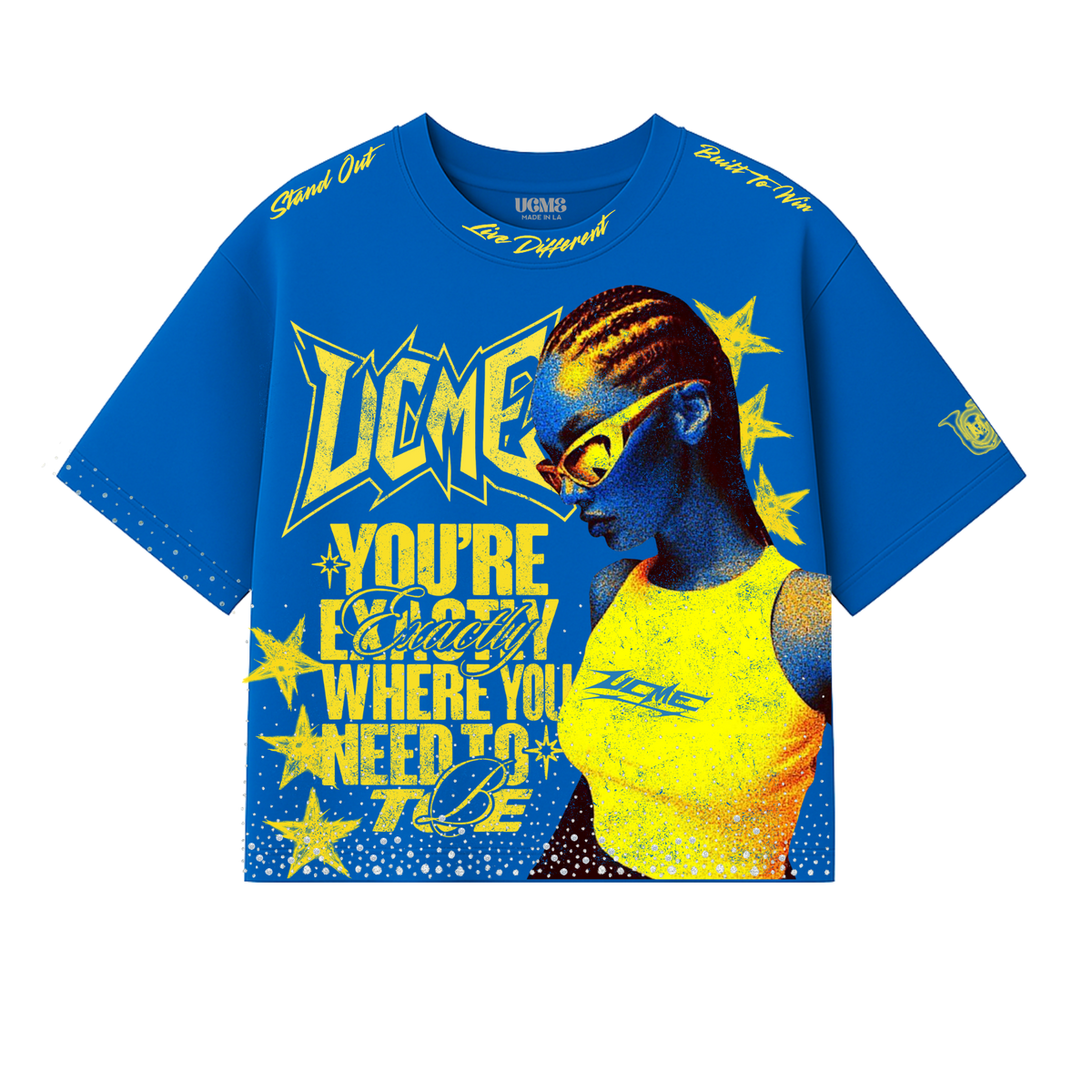 UCME - Starborn Heavy Crop Tee