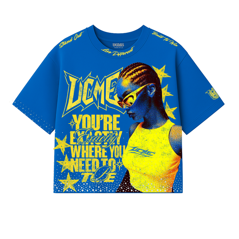 UCME - Starborn Heavy Crop Tee