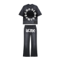 Potassium Dyed Tee Flared Set