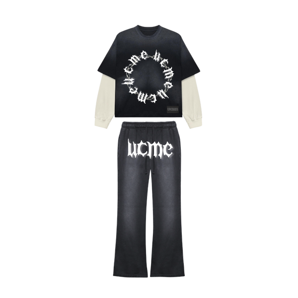 Potassium Dyed Thermal Flared Set