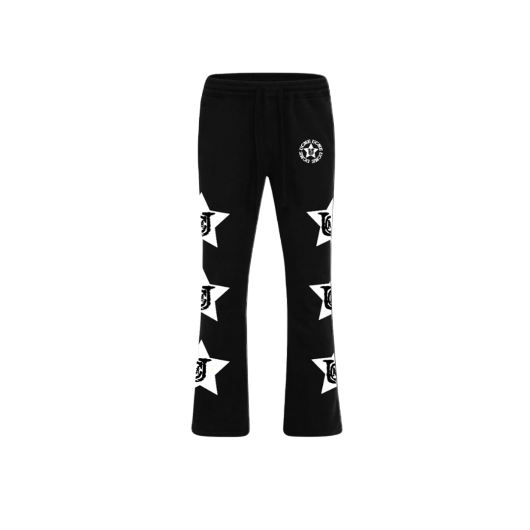 Star Flared Joggers