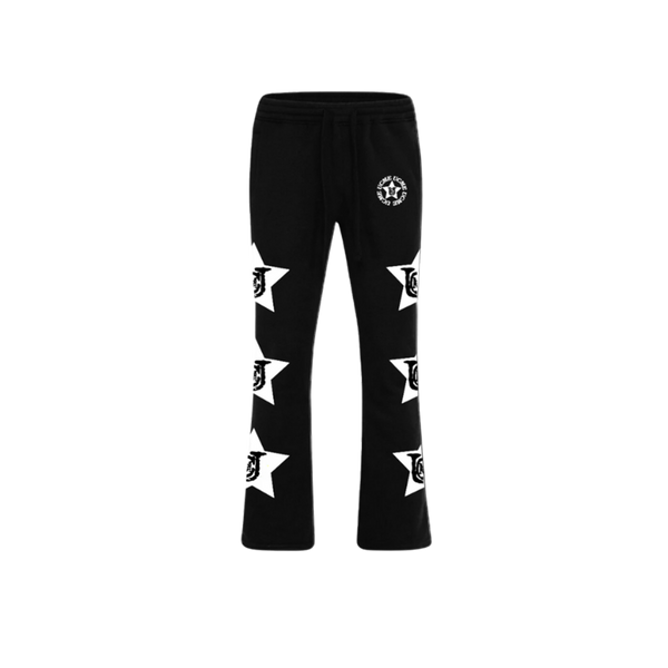 Star Flared Joggers