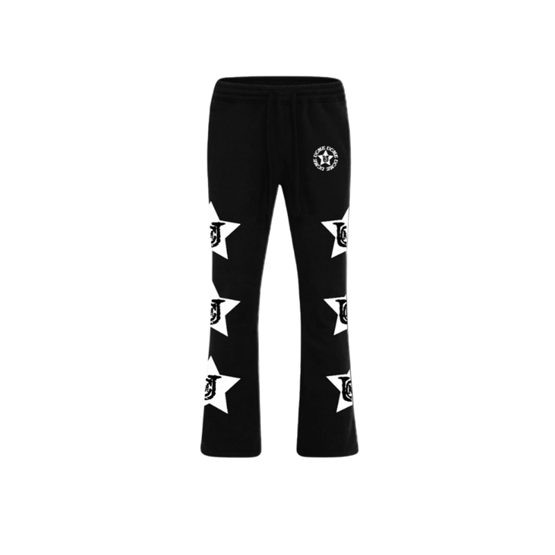 Star Flared Joggers