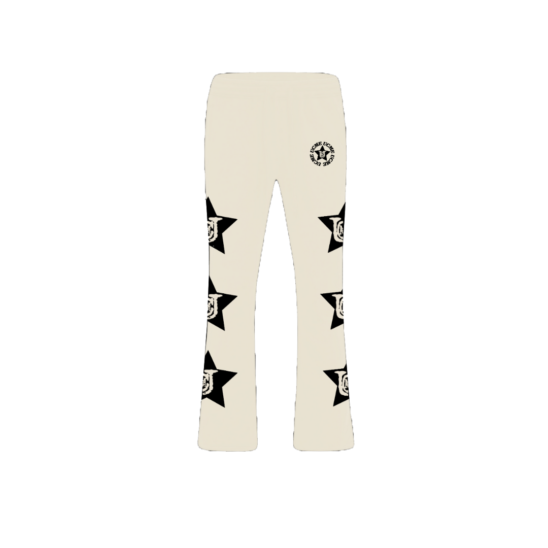 Star Flared Joggers