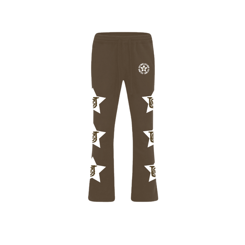Star Flared Joggers